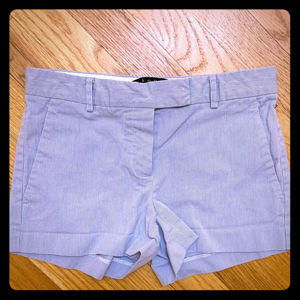 Theory short shorts size 0
